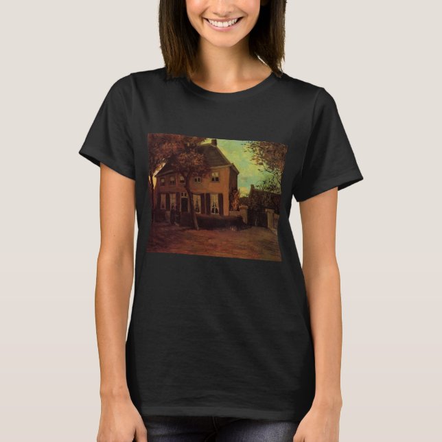 Vicarage in Nuenen von Vincent van Gogh T-Shirt (Vorderseite)