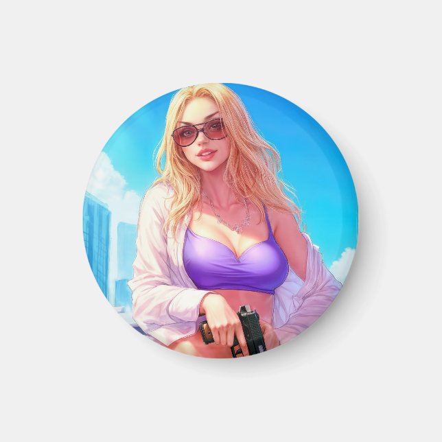 Vice Baby – Miami Heat with a Killer Smile Magnet (Vorne)