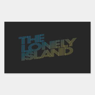 Vice Beach Rechteckiger Aufkleber