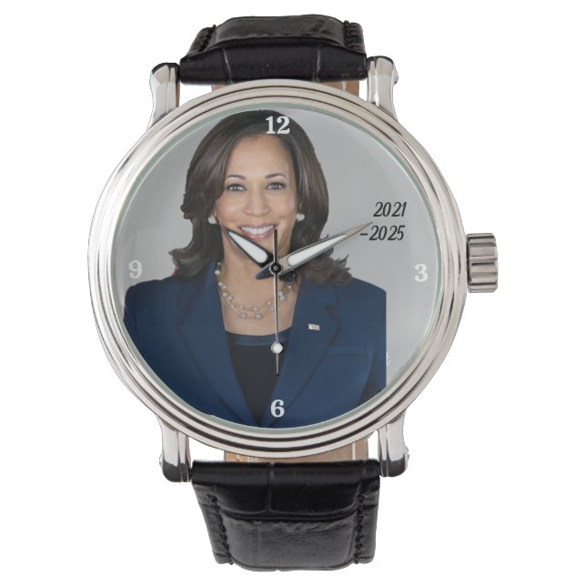 VICE PRESIDENT KAMALA HARRIS  ARMBANDUHR (Vorderseite)