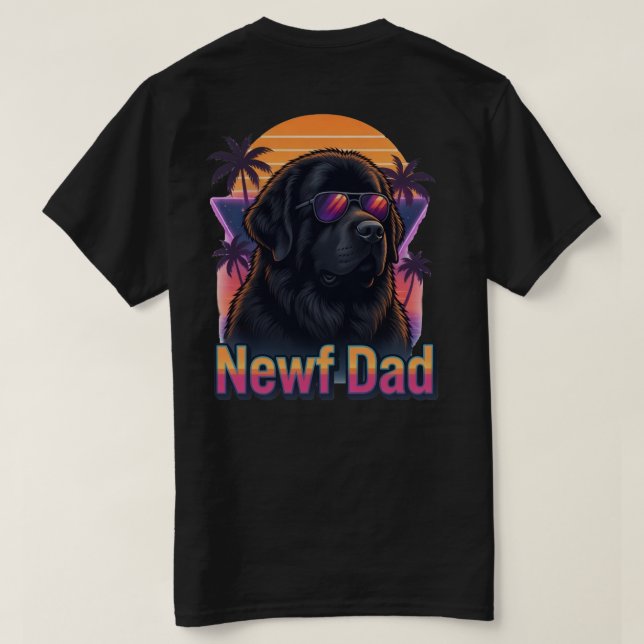 ViceNewfDad T-Shirt (Design Rückseite)