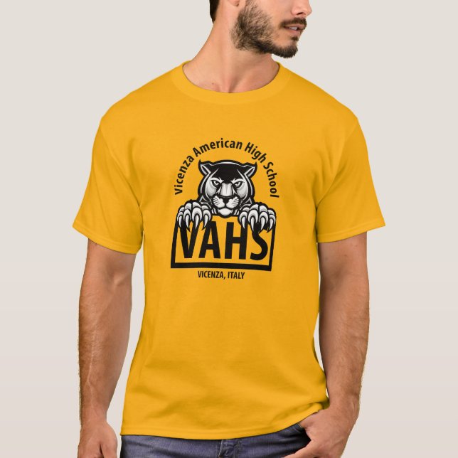 Vicenza Cougars VAHS T-Shirt (Vorderseite)