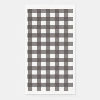Vichy Gris anthrazit Serviette
