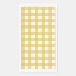 Vichy Hellgelb Serviette
