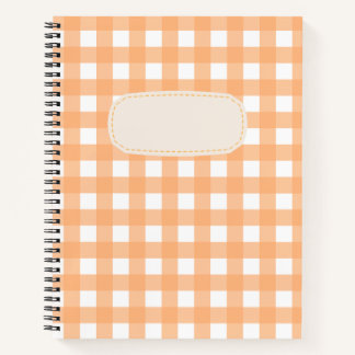 Vichy Hellorange Notizbuch