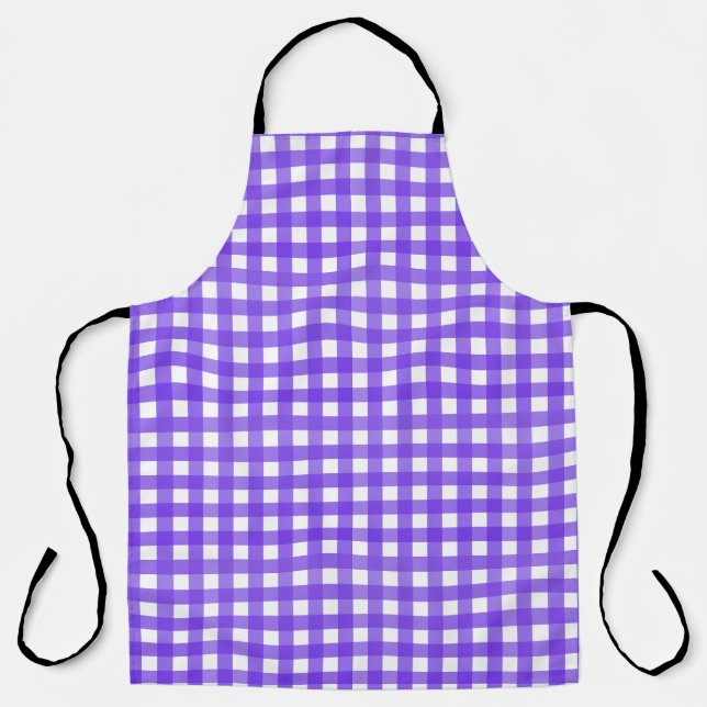 Vichy Lavande Schürze (Vorderseite)