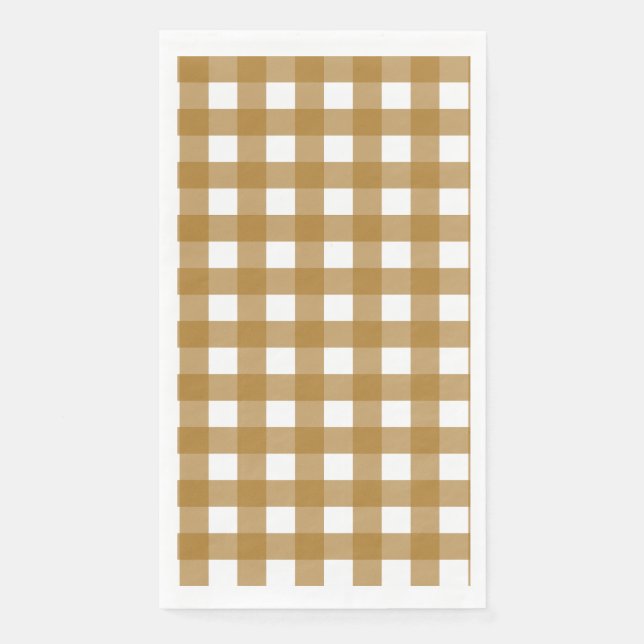 Vichy Sien Serviette (Vorderseite)