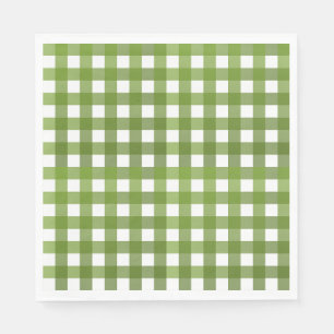 Vichy Vert Serviette
