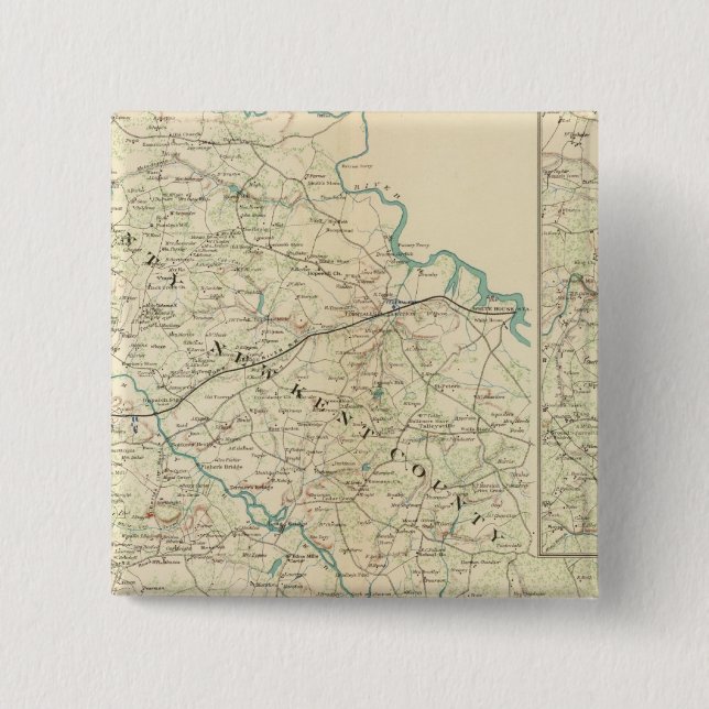 Vicinity Richmond, Va, Halbinsel Button (Vorderseite)