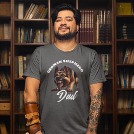 Vicious German Shepherd Vater T-Shirt