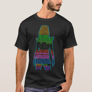 Vicki Manser Sechs Jede alternative Silhouette T-Shirt