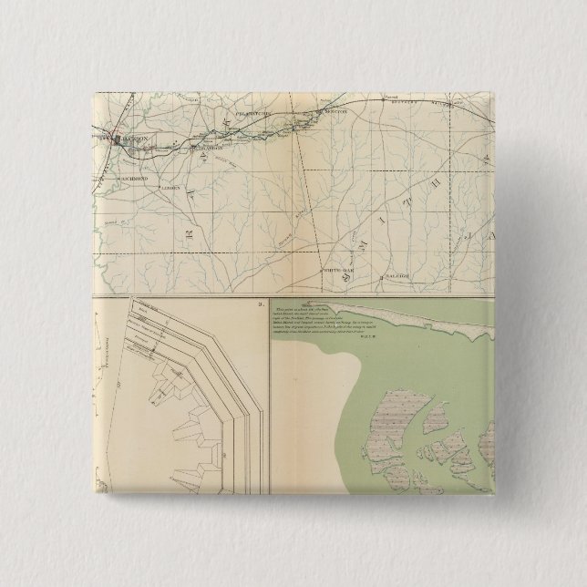 Vicksburg Meridian, Miss Button (Vorderseite)
