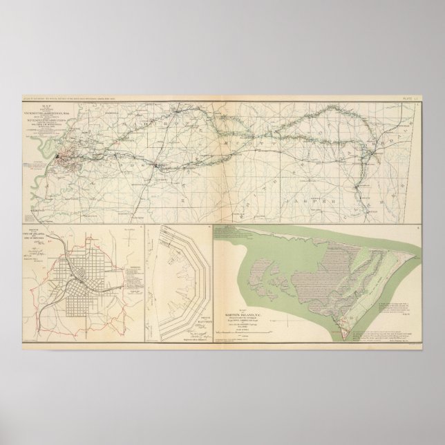 Vicksburg Meridian, Miss Poster (Vorne)