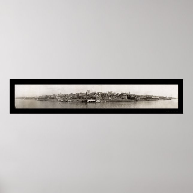 Vicksburg, Mississippi-Foto 1910 Poster (Vorne)