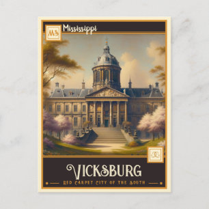 Vicksburg, Mississippi   VINTAG Postkarte