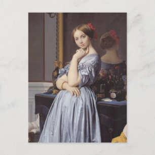 Vicomtess othenin Dhaussonville Kunstportrait Postkarte