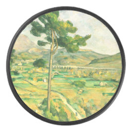 Victoire und Viadukt Paul Cezanne Eishockey Puck