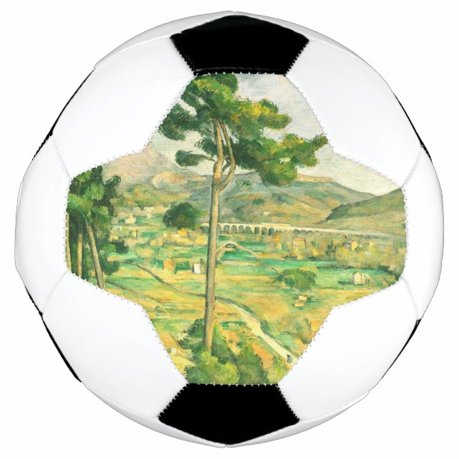 Victoire und Viadukt Paul Cezanne Fußball (Vorderseite)