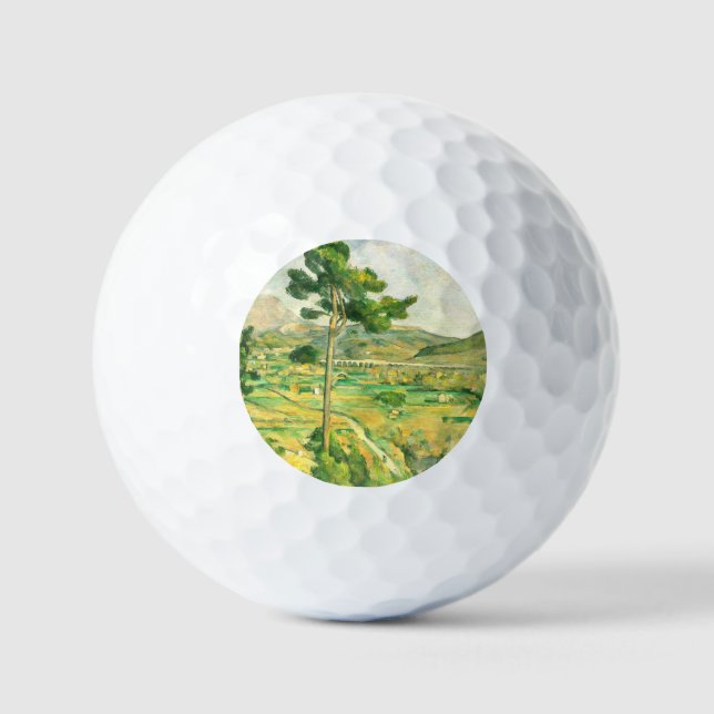 Victoire und Viadukt Paul Cezanne Golfball (Vorderseite)
