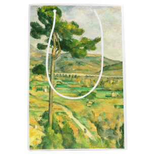 Victoire und Viadukt Paul Cezanne Mittlere Geschenktüte