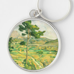 Victoire und Viadukt Paul Cezanne Schlüsselanhänger