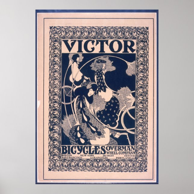 Victor Bicycles Poster (Vorne)