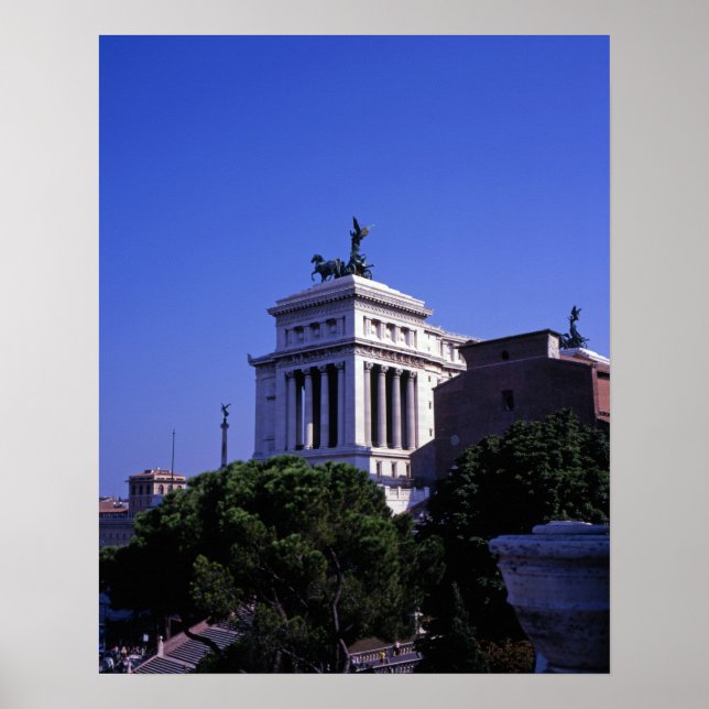 Victor Emmanuel 2. Monument Rome Poster (Vorne)