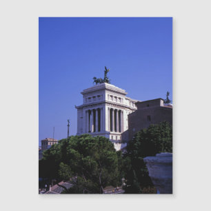 Victor Emmanuel 2. Monument Rome Poster Magnetkarte