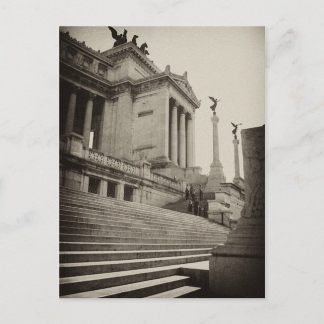 Victor Emmanuel II. Denkmal, Rom Postkarte (Vorderseite)