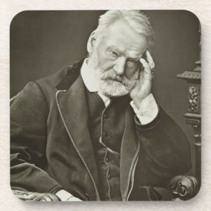 Victor Hugo (1802-85), von 'Galerie Contemporaine Getränkeuntersetzer