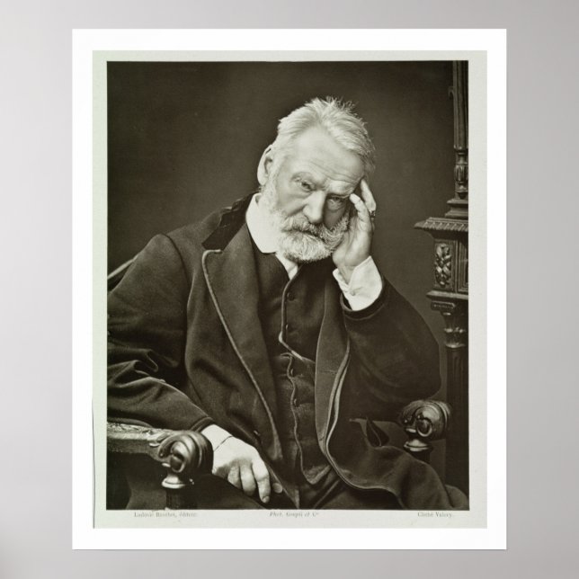 Victor Hugo (1802-85), von "Galerie Contemporaine" Poster (Vorne)