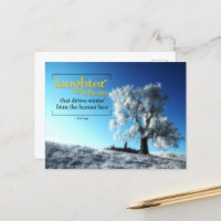 Victor Hugo Inspiration Zitat "Lachen"