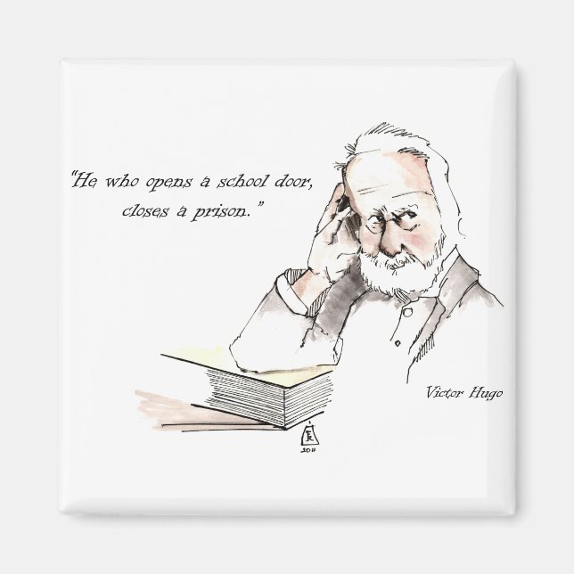 Victor Hugo Magnet (Vorne)