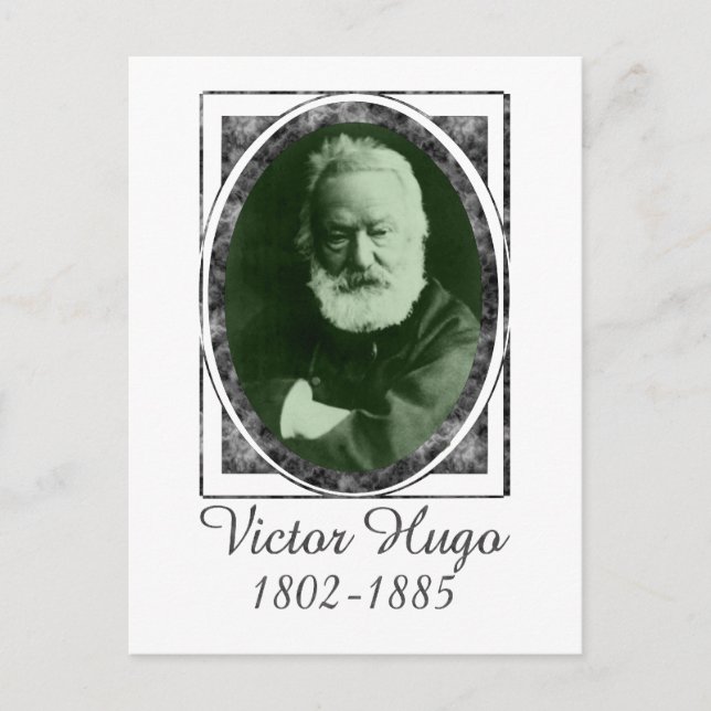 Victor Hugo Postkarte (Vorderseite)