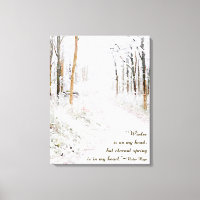 Victor Hugo zum Winter