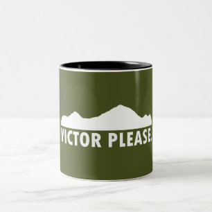 Victor Idaho Bitte Zweifarbige Tasse