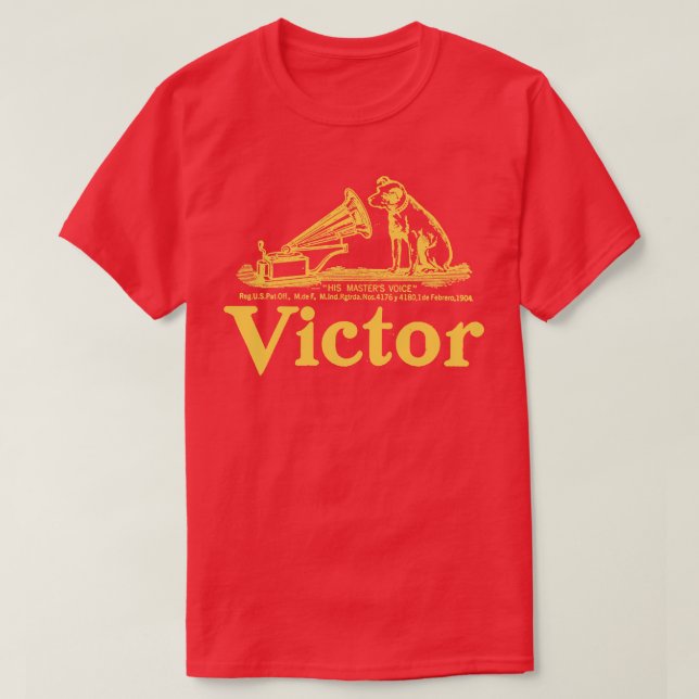 Victor Platten T-Shirt (Design vorne)
