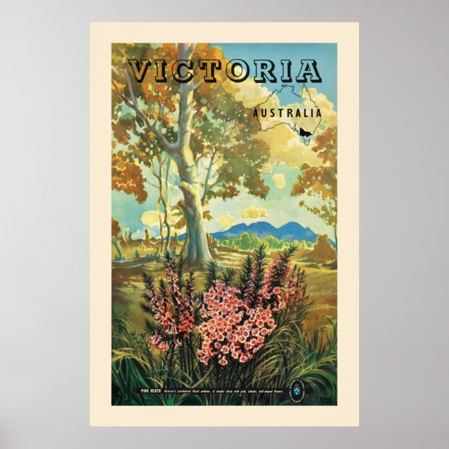 Victoria Australia Vintage Poster 1944 (Vorne)