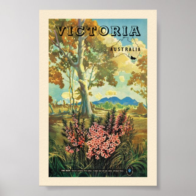 Victoria Australia Vintage Poster 1944 (Vorne)