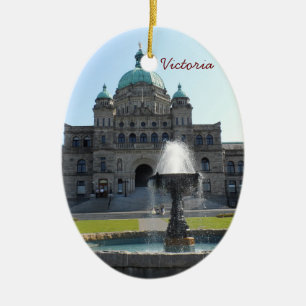 Victoria BC Kanada Keramik Ornament
