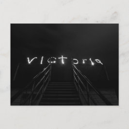 Victoria Bc Light Painting Postkarte