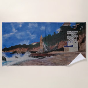 Victoria Beach Laguna Strandtuch