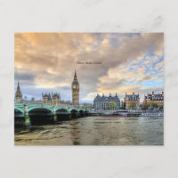Victoria Bridge, London, England Card