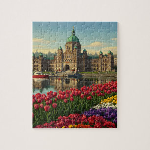 Victoria British Columbia Canada Travel Puzzle