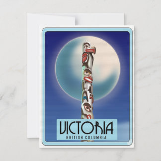 Victoria British Columbia Totem Pole.