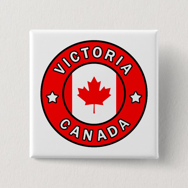 Victoria Canada Button (Vorderseite)