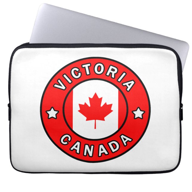 Victoria Canada Laptopschutzhülle (Vorderseite)