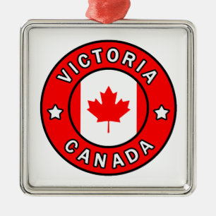 Victoria Canada Ornament Aus Metall