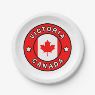 Victoria Canada Pappteller