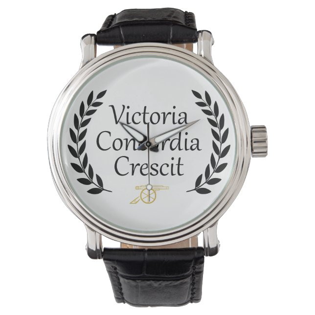 Victoria Concordia Crescity Arsenal Armbanduhr (Vorderseite)